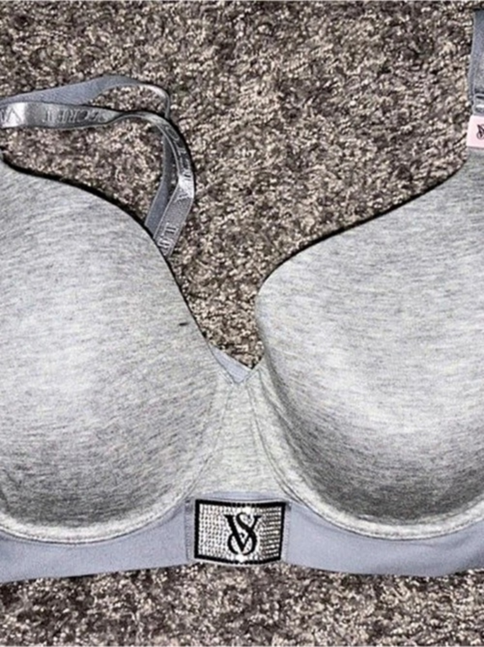 Victoria’s Secret Lightly Lined Gray Bra 38C
